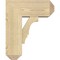 Ekena Millwork Balboa Craftsman Rough Sawn Bracket w/ Offset Brace, Douglas Fir, 8"W x 18"D x 22"H BKT0806X18X22BOA04RDF - alternate 3